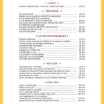 Menu Arroz Bar Restaurant Marrakech June 2023 151112